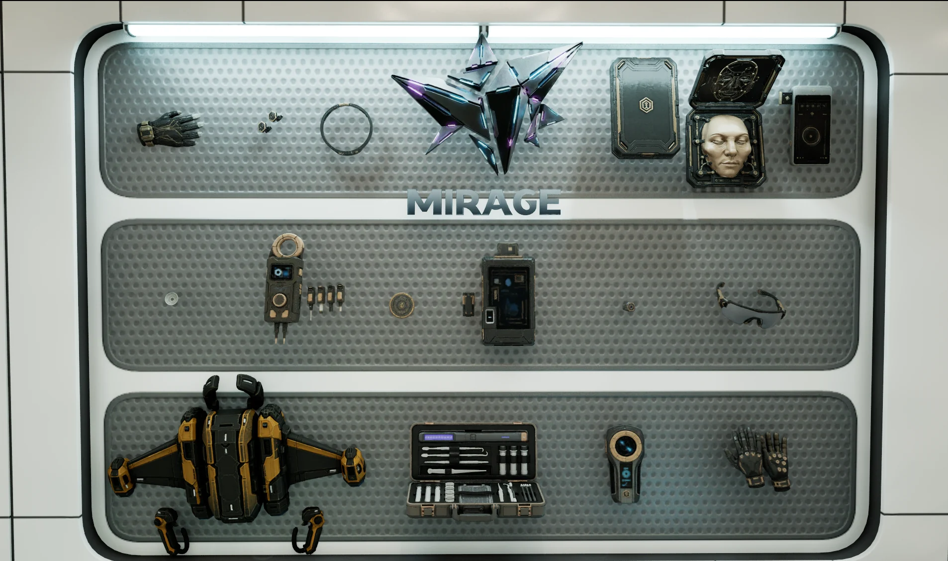 Mirage gear plate