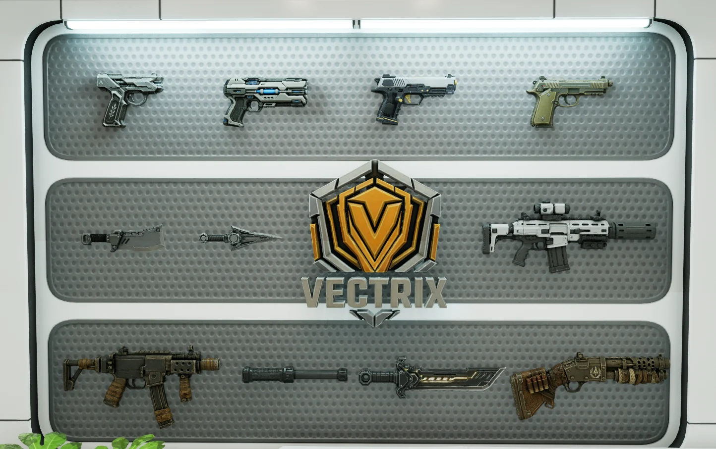 Vectrix rack 1